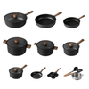 17-Piece Titanium-Reinforced Nonstick Cookware Set with Tempered Lids
