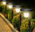 4PCS Solar Spot Lights with Motion Sensor – Waterproof Motion Activated Outdoor Light for Garden and Pathway Lighting 0