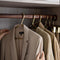 5 pcs Solid Matte Gold/Silver Clothes Coat Hanger │ Seamless Metal Wardrobe Organizer