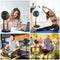 7200mAh Rechargeable Folding Floor Fan with Remote and 4 Speeds