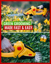 2 In 1 Cordless Electric Hedge Garden Trimmer