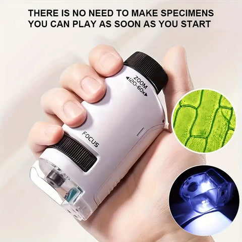 Mini Kids Microscope – Educational Science Toy for Exploration