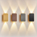 Modern Brushed Aluminum LED Wall Lamp for Indoor Use – Ideal for Bedroom and Living Room 0