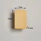 Modern Brushed Aluminum LED Wall Lamp for Indoor Use – Ideal for Bedroom and Living Room 5