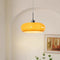 Modern Glass Pendant Light for Kitchen Island and Dining Room – E27 Base, Soft Lighting, Orange and White Design 0