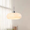 Modern Glass Pendant Light for Kitchen Island and Dining Room – E27 Base, Soft Lighting, Orange and White Design 1