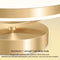Modern LED Flush Mount Ceiling Light Fixture with Adjustable Color Temperature for Bedroom and Living Spaces 4