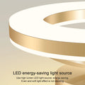Modern LED Flush Mount Ceiling Light Fixture with Adjustable Color Temperature for Bedroom and Living Spaces 5