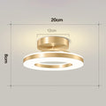 Modern LED Flush Mount Ceiling Light Fixture with Adjustable Color Temperature for Bedroom and Living Spaces 9