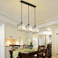 Modern Three-Head Chandelier Light for Dining Room – Minimalist Nordic Design, Adjustable Height, Stylish Lighting Fixture 0