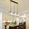 Modern Three-Head Chandelier Light for Dining Room – Minimalist Nordic Design, Adjustable Height, Stylish Lighting Fixture 0