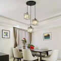 Modern Three-Head Chandelier Light for Dining Room – Minimalist Nordic Design, Adjustable Height, Stylish Lighting Fixture 1