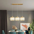 Modern Three-Head Chandelier Light for Dining Room – Minimalist Nordic Design, Adjustable Height, Stylish Lighting Fixture 3