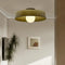 Nordic LED Flush Mount Ceiling Light Fixture – Retro Glass Design, Multi Color Options, 25/35cm for Bedroom and Living Room 2