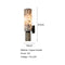 Modern Natural Marble Wall Lamp with Copper Accents – Elegant Wall Sconce Lighting for Bedroom and Corridor