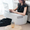 Memory Foam Reading Pillow with Arm Support and Washable Cover for Bed or Office