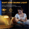 Retro Rechargeable LED Table Lamp – Touch Dimmable Brass Desk Light with 3 Color Modes for Bedroom, Restaurant & Bar