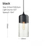 Nordic Wood Glass Pendant Light – Modern Hanging Lamp