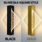 Modern LED Wall Lamp with Gold Foil Finish – Acrylic Wall Sconce for Indoor Bedroom and Living Room Lighting