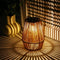 Outdoor Solar Woven Lantern Lights – Handcrafted Waterproof Garden & Courtyard Lamps with Long Battery Life