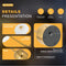 Retro Rechargeable LED Table Lamp – Touch Dimmable Brass Desk Light with 3 Color Modes for Bedroom, Restaurant & Bar