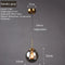 Modern Nordic Glass Pendant Lamp – Stylish Kitchen Pendant Lighting with Metal Fixture for Living and Dining Rooms