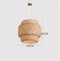 Hand Knitted Bamboo Pendant Lamp – Eco-Friendly Style Hanging Light for Home and Restaurant Decor