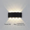 Modern Waterproof LED Wall Light for Indoor and Outdoor Use