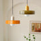 Nordic Retro Glass Chandelier Light – Adjustable Height Modern Lighting Fixture for Dining Room and Living Room