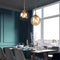 Modern Nordic Glass Pendant Lamp – Stylish Kitchen Pendant Lighting with Metal Fixture for Living and Dining Rooms