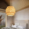 Hand Knitted Bamboo Pendant Lamp – Eco-Friendly Style Hanging Light for Home and Restaurant Decor