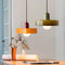 Nordic Retro Glass Chandelier Light – Adjustable Height Modern Lighting Fixture for Dining Room and Living Room