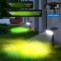 Solar LED Outdoor Spotlight with 2 Brightness Modes – Waterproof Landscape Light for Garden and Pathway Security 2