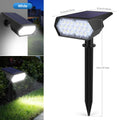 Solar LED Outdoor Spotlight with 2 Brightness Modes – Waterproof Landscape Light for Garden and Pathway Security 6