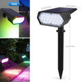 Solar LED Outdoor Spotlight with 2 Brightness Modes – Waterproof Landscape Light for Garden and Pathway Security 9
