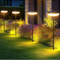 Solar Pathway Lights - 2PCS Waterproof Outdoor Garden Path Lights with 12-Hour Brightness, Easy Installation 0