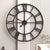 Large 3D Roman Numeral Metal Wall Clock – 60CM Silent Retro Decor