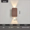 Modern Brushed Aluminum LED Wall Lamp for Indoor Use – Ideal for Bedroom and Living Room