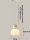 Nordic LED Pendant Light – Minimalist Macaroon Hanging Light for Kitchen and Living Room