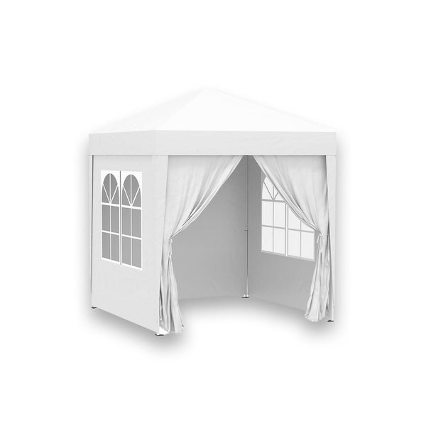 2m x 2m Outdoor Folding Gazebo Canopy - Pop Up Party Tent