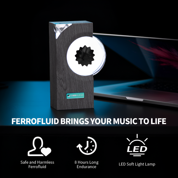 Ferrofluid Sound Visualizer – Mesmerizing Audio-Responsive Display