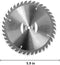 Metal Plastic Cutter Blades For Electric Cordless Grass Trimmer Strimmer Tool